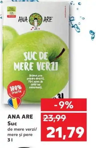 Kaufland Ana are suc 3l Ofertă