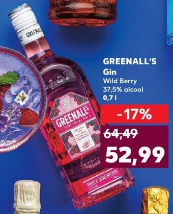 Kaufland Greenall's gin 0.7l Ofertă