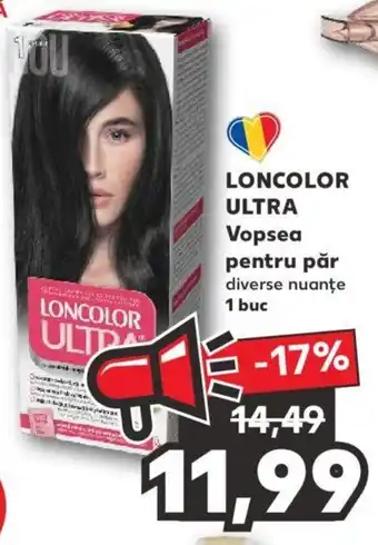 Kaufland Loncolor ultra vopsea pentru păr 1 buc Ofertă