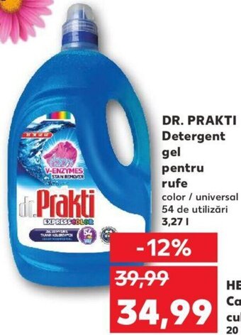 Kaufland Dr. Prakti detergent gel pentru rufe 3.27l Ofertă