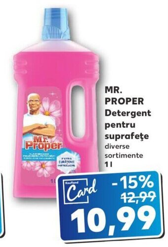 Mr. Proper detergent pentru suprafețe 1l
