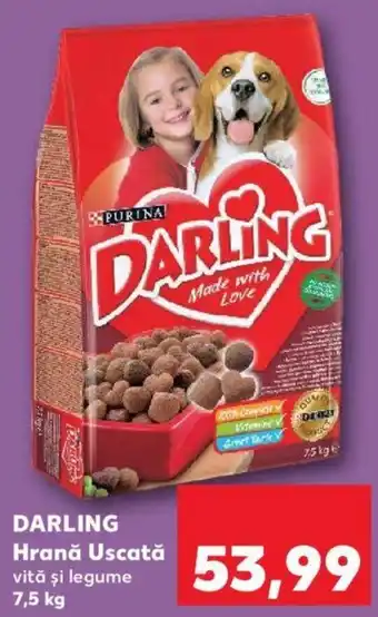 Kaufland Purina darling hrană uscată 7.5kg Ofertă