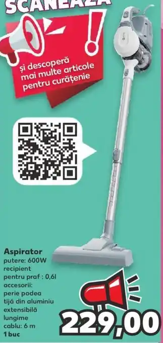 Kaufland Aspirator 600w 1 buc Ofertă