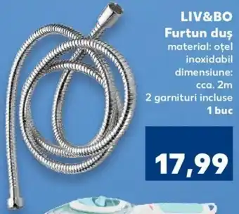 Kaufland Liv&bo furtun duș 1 buc Ofertă