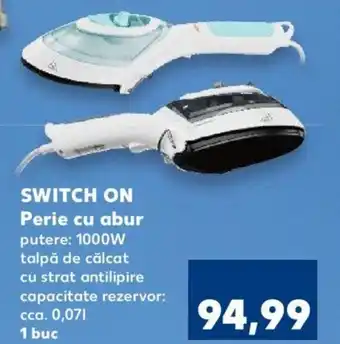 Kaufland Switch on perie cu abur 1000w 1 buc Ofertă