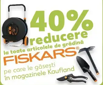 Kaufland Fiskars la toate articolele de grădină Fiskars pe care le găsești în magazinele kaufland Ofertă