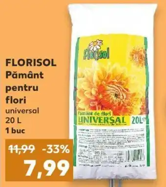 Kaufland Florisol pământ pentru flori 20l 1 buc Ofertă