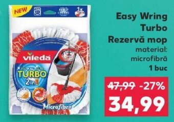 Kaufland Vileda easy wring turbo rezervă mop 1 buc Ofertă