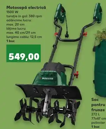 Kaufland Parkside motosapă electrică 1500w 1 buc Ofertă