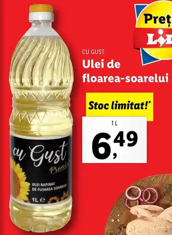 Lidl Cu gust ulei de floarea-soarelui 1l Ofertă