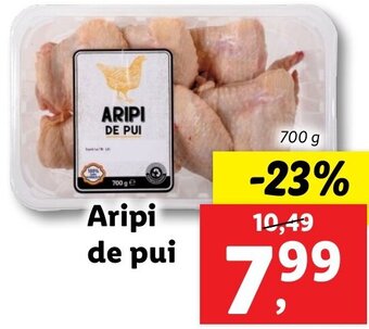 Lidl Aripi de pui 700g Ofertă