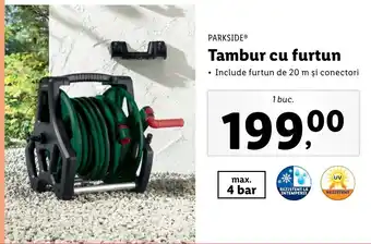 Lidl Parkside tambur cu furtun 1 buc Ofertă