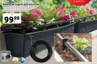 Lidl Parkside sistem de irigare prin picurare 1 set Ofertă