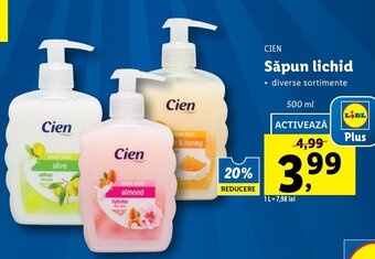 Lidl Cien săpun lichid 500ml Ofertă