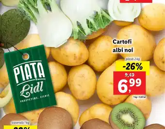 Lidl Lidl piața cartofi albi noi plasă 2kg Ofertă