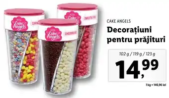 Lidl Cake angels decorațiuni pentru prăjituri 102 / 119 / 123g Ofertă
