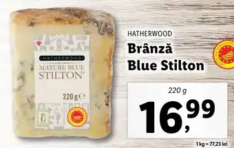Lidl Hatherwood brânză blue stilton 220g Ofertă