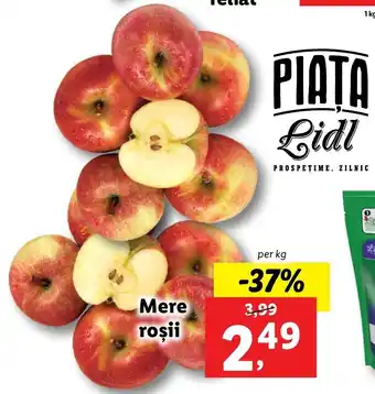 Lidl Lidl piața mere roșii per kg Ofertă