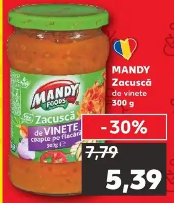Kaufland Mandy zacuscă 300g Ofertă