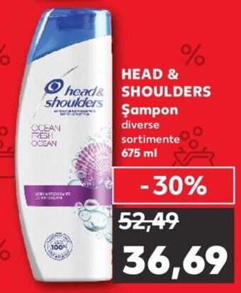 Kaufland Head & shoulders șampon 675ml Ofertă