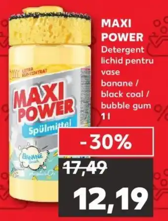 Kaufland Maxi power detergent lichid 1l Ofertă