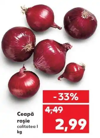 Kaufland Ceapă roșie 1 kg Ofertă