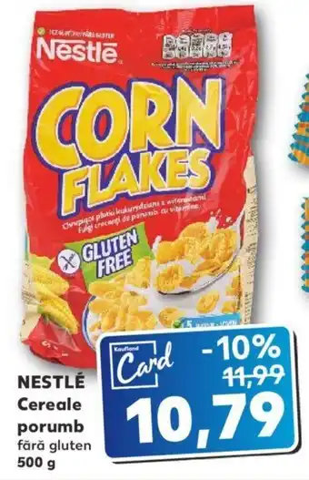 Kaufland Nestlé cereale porumb 500g Ofertă