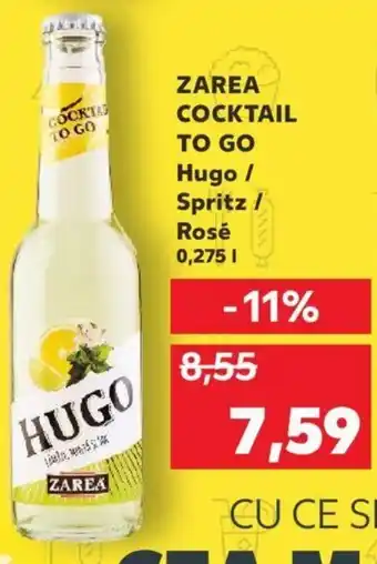 Zarea cocktail to go hugo / spritz / rosé 0.275l