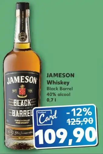 Kaufland Jameson whiskey 0.7l Ofertă