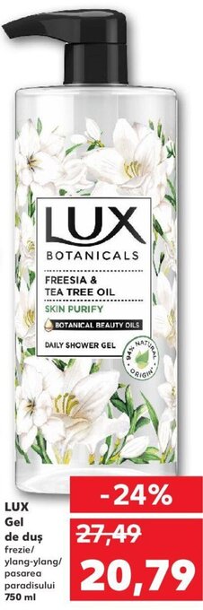 Lux gel de duș 750ml
