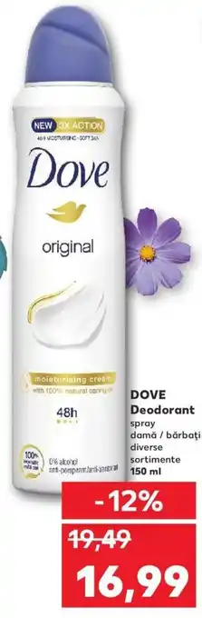 Kaufland Dove deodorant 150ml Ofertă