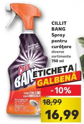 Kaufland Cillit bang spray pentru curățare 750ml Ofertă