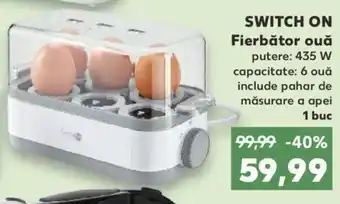 Switch on fierbător ouă 435w 1 buc