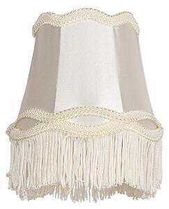 Favi Capac cu agrafa stofa crem 12 cm - granny Ofertă