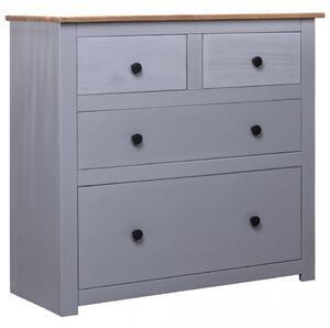 Servanta, gri, 80 x 40 x 83 cm, lemn de pin, gama panama - v282656v