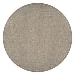 Covor potrivit pentru exterior floorita tatami, ø 200 cm, bej