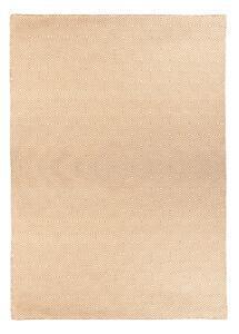Covor reversibil pentru exterior din plastic reciclat green decore solitaire, 90 x 150 cm, crem