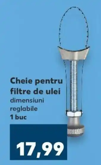 Kaufland My project cheie pentru filtre de ulei 1 buc Ofertă