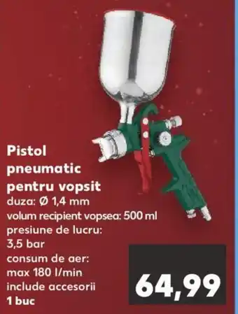 Kaufland Parkside pistol pneumatic pentru vopsit 1 buc Ofertă