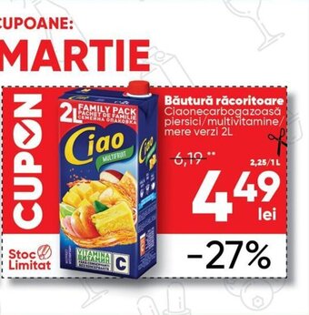 PROFI Ciao Băutură răcprotoare 2l Ofertă