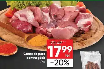 PROFI Carne de porc pentru gătit 1kg Ofertă