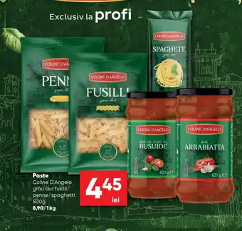 PROFI Coline D'Angelo Paste 500g Ofertă
