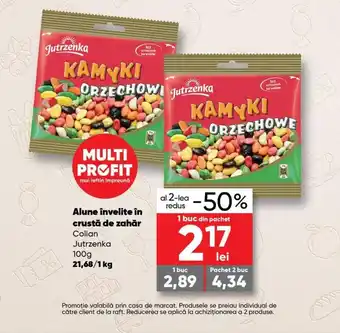 PROFI Jutrzenka Alune învelite in crustă de zahăr 100g Ofertă
