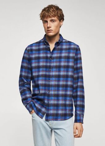 Cămașă flanel în carouri
