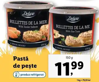 Deluxe pastă de pește 150g
