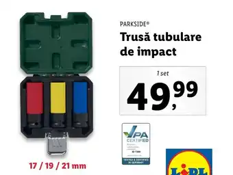 Lidl Parkside trusă tubulare de impact 1 set Ofertă
