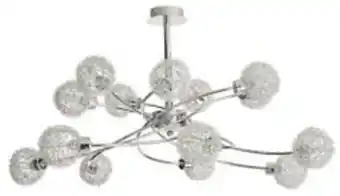 Brico Depôt Plafoniera led, 14 x 40 w, argintiu, metal • colours caleus Ofertă