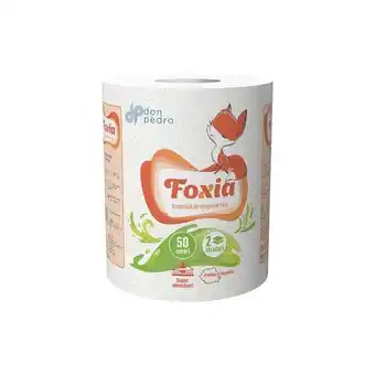 Auchan Prosop de bucatarie monorola foxia 50 m, 2 straturi Ofertă
