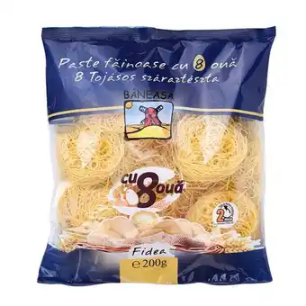 Auchan Fidea cuiburi baneasa cu 8 oua 200g Ofertă