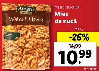 Lidl Alesto selection miez de nucă 200g Ofertă